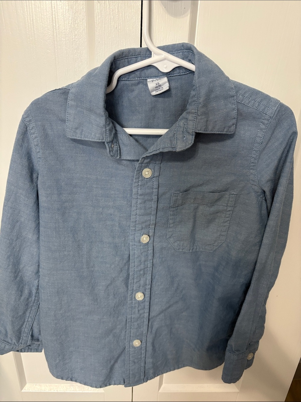 GAP Light Blue Kids Button-Down Shirt